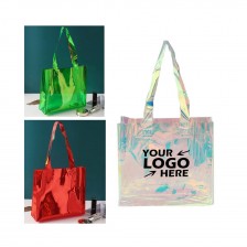 Holographic Rainbow Tote Bag